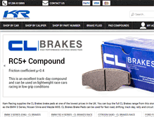 Tablet Screenshot of cl-brakes.co.uk